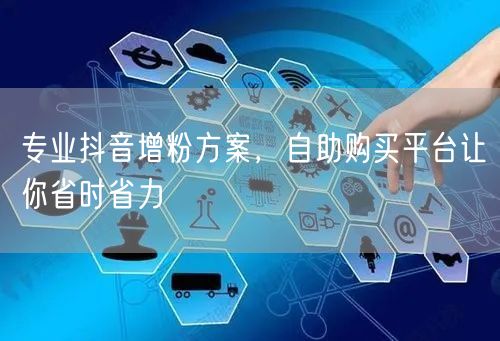 专业抖音增粉方案，自助购买平台让你省时省力