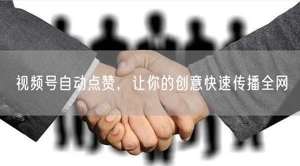 视频号自动点赞，让你的创意快速传播全网