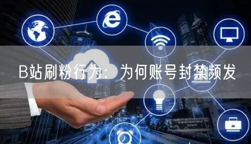 B站刷粉行为：为何账号封禁频发